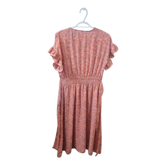 Max Studio Coral Ruffled Tiered Sundress - Picture 3 of 5